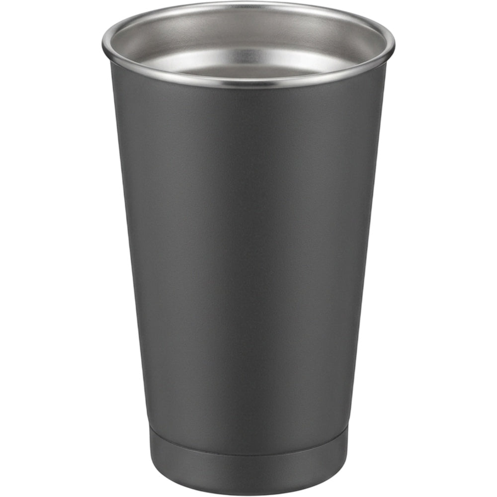 Zbwkp Stackable Tapered Single-Wall Beer Cup 20 oz Graphite - Product view
